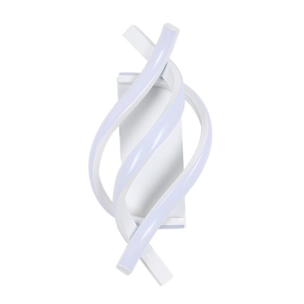 Modern LED Vägglampa 22W 1800LM, Kallvitt Ljus 6500K, Inomhusbelysning För Hall, Trappa, 33x15x13 CM