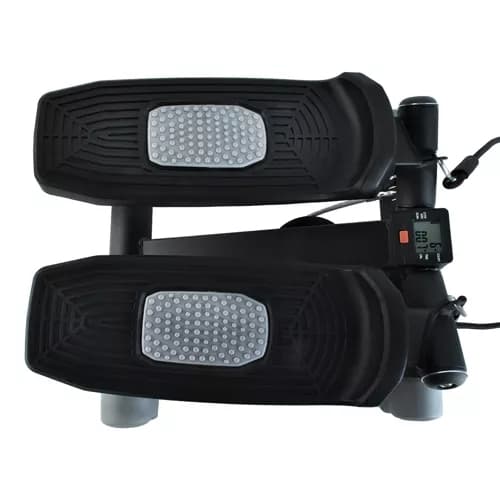 Trappemaskin / Stepmaskin - Innebygd skritteller Black Svart