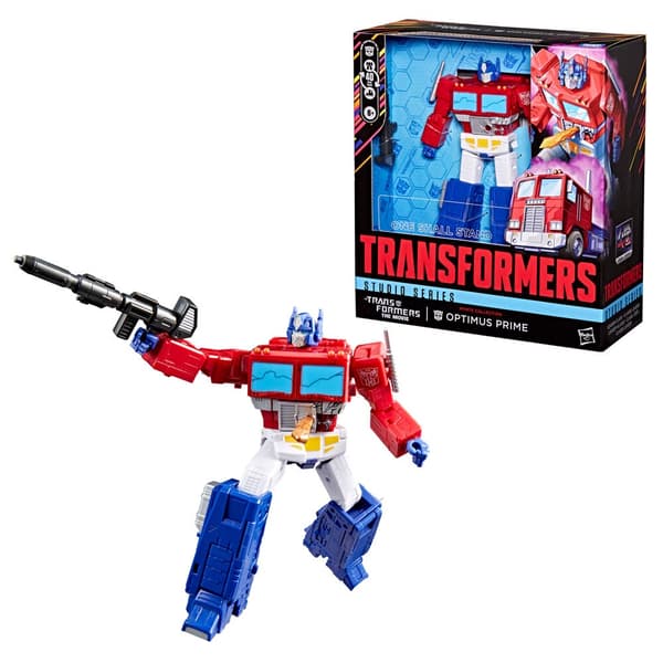 Transformers Optimus Prime-figur, 18 cm, Leader Class 300
