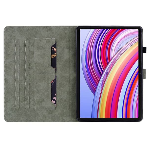 Tablettikotelo - Xiaomi - Redmi Pad Pro 12.1\" - PU-nahka - Monikulmainen - Integroitu tasku