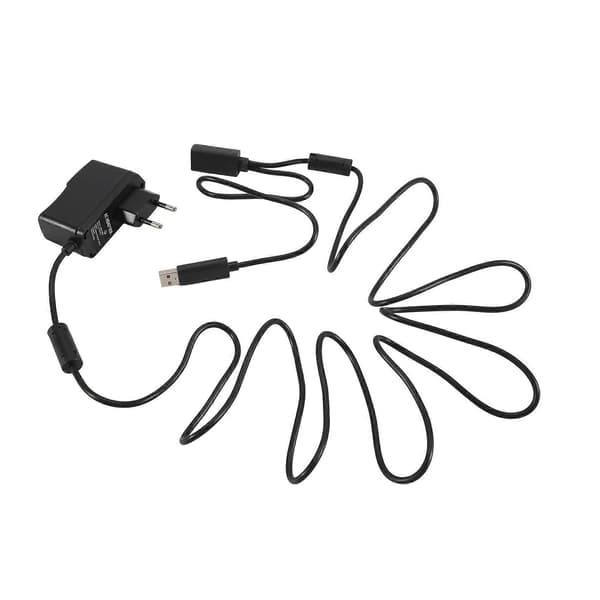 USB AC-adapter for Kinect-sensor, strømforsyning for spillkonsoll EU-plugg