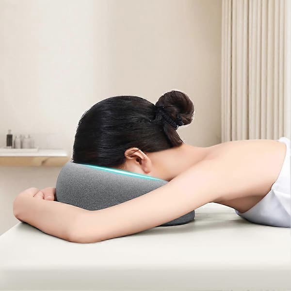 Ergonomic Face Pillow for Physical Therapy Bench, Memory Foam, Breathable Prone Pillow for Massage Spa