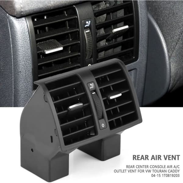Bakre mittkonsol A/C luftutloppsventil för Touran Caddy 04-15 1T0819203.