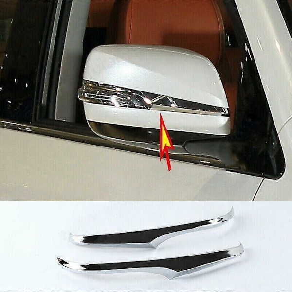 Kromiset sivupeilien listat L+R sopivat Lexus LX570 GX460 2016-2021