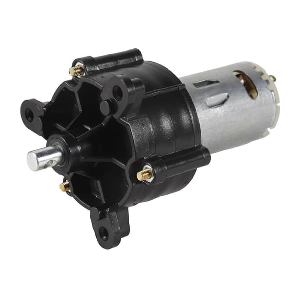 1 stk vindmøllegeneratorsæt - Hånddynamogenerator DC12V strømforsyning black  silver