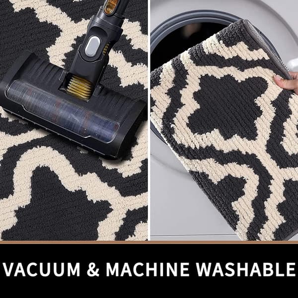 Indoor Doormat, Non-Slip Soft Machine Washable Doormat