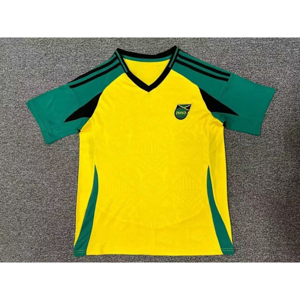 Jalkapallopaita vuoden 2024 Euroopan mestaruuskilpailuista, Ranska, Italian maajoukkue, Englanti, Espanja, Brasilia, Jamaika keltainen Jamaica yellow S