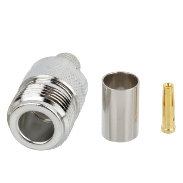 20x N-typ pressantennkontakter -5 presskontakt 5D-FD LMR300