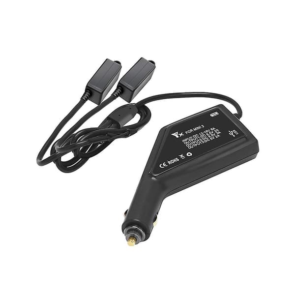 3-i-1 Batteri Biloplader Adapter Hurtigopladere til Mini 3 Pro/MINI 3 Drone