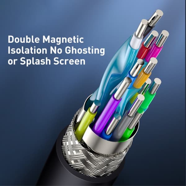 Baseus 3m 4K 60Hz HD HDMI - HDMI Kabel Sort 167