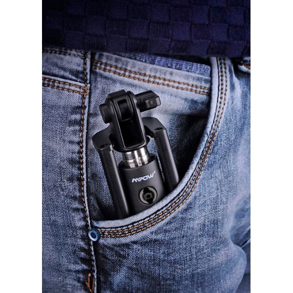 Selfie Stick Bluetooth Utdragbar Monopod Selfie Stick med Inbyggd Bluetooth Fjärrutlösare