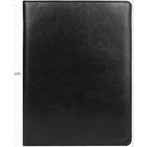 XJYDNCG A4 Dokumentholder, Clip-on Konferencemappe, Skrivebordsorganizer, Multi-rum, Til møder og arbejde - Sort