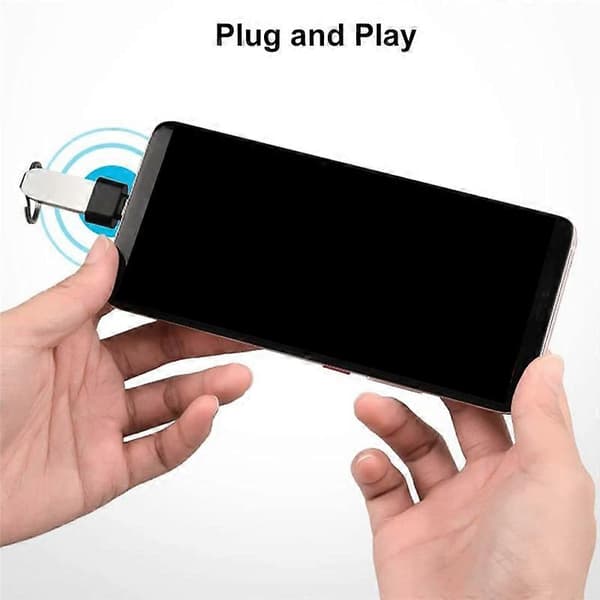 USB C til USB-adapter, USB C til USB 3.0 OTG-adapter, USB hunn til USB-C hann kompatibel med Pro, Gal Whiteblack
