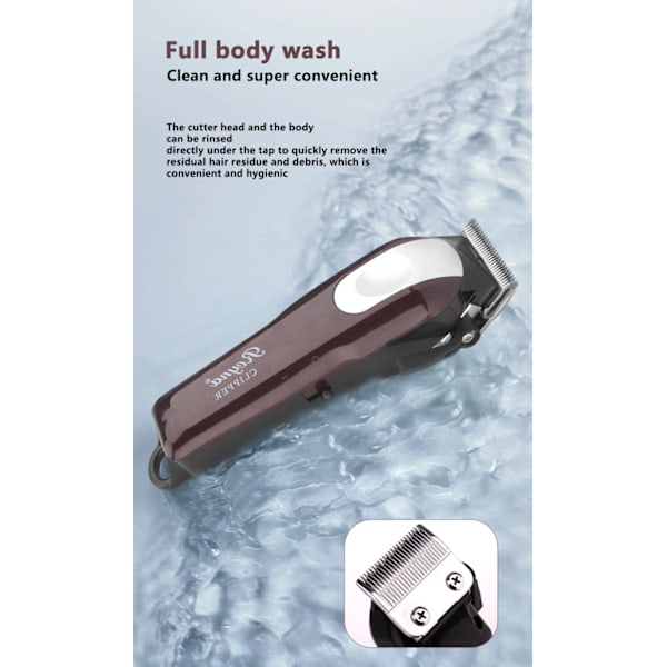 Wahl Professional 5-Star Cordless Magic Clip -hiustenleikkuukone kapenevalla vivulla