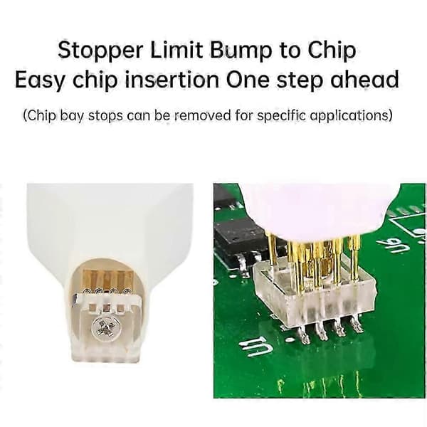 SOP8 WSON8 QDFN8 Chip Download Burn Write Probe Spring Pin Flash Eeprom Chip Burner Kabel Afstand Pitch 4.4