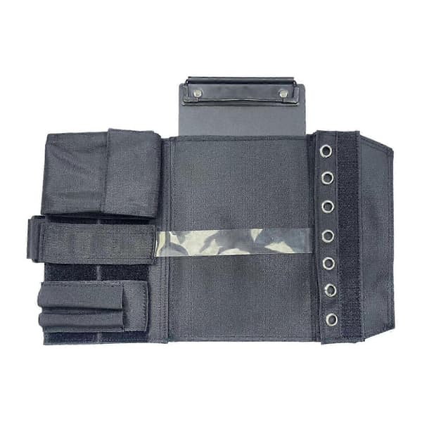 Profesjonell Pilot Kneeboard Notatblokkholder med Justerbar Stropp og Multifunksjonell Design