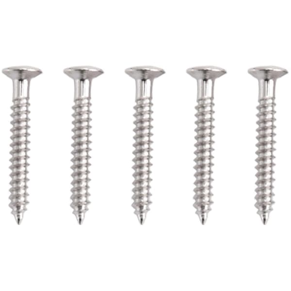 2X 4-strenget Hardtail Basguitarbro til Fender Precision Jazz Bas PB JB Style Bas, Krom Chrome