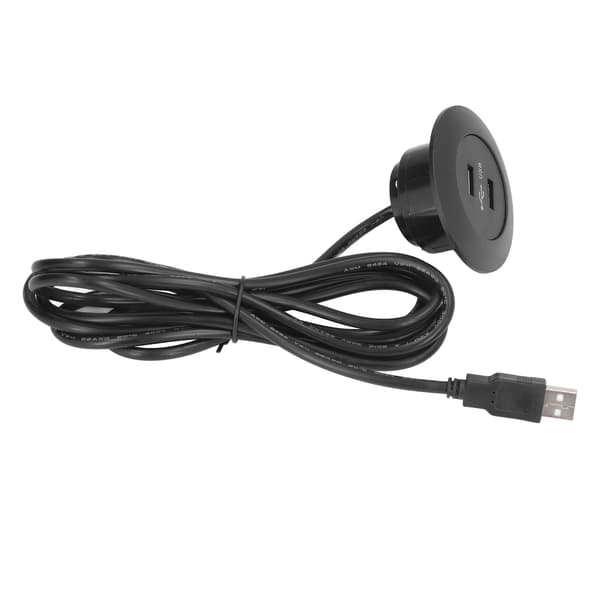 Sofa USB-ladekontakt innfelt montering doble USB-ladeportuttak for hjemmet