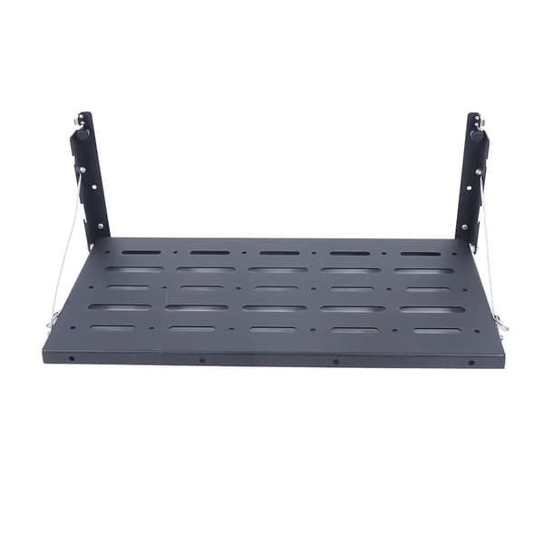 Bagklapsbord, passer til Jeep Wrangler JK 2007-2017, metalkonstruktion, foldbart design, sort