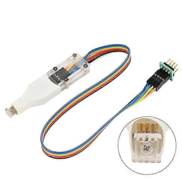 SOP8 WSON8 QDFN8 Chip Download Burn Write Probe Spring Pin Flash Eeprom Chip Burner Kabel Afstand Pitch 4.4