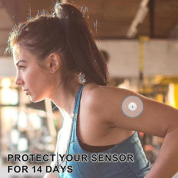 10-50PK Sensorbeskyttelse for Libre 3, Vanntett-Freestyle Selvklebende Lapper, Transparent 10PCS
