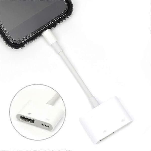 8-pin Lightning til HDMI-adapter til iPhone og iPad - Digitalt AV-kabel, kompatibelt med iPhone 7/8/X