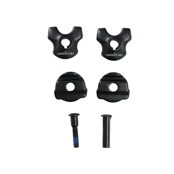2024 Cykelsadelpindsklemme til Carbon Sadelskinner Adapter 7x9mm Cykelsadelpind Rør Oval / Runde Clips Cykeltilbehør