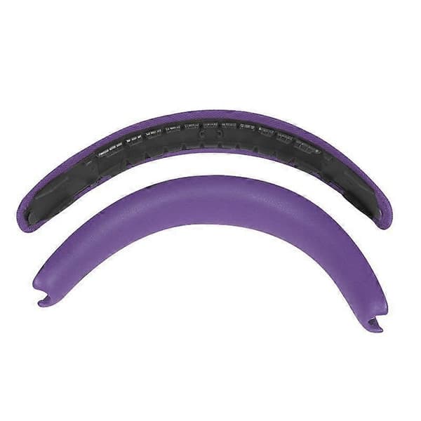 Erstatningshodebånddeksel i nettingstoff for B&W Px7 S2 Purple Upper + Lower Covers