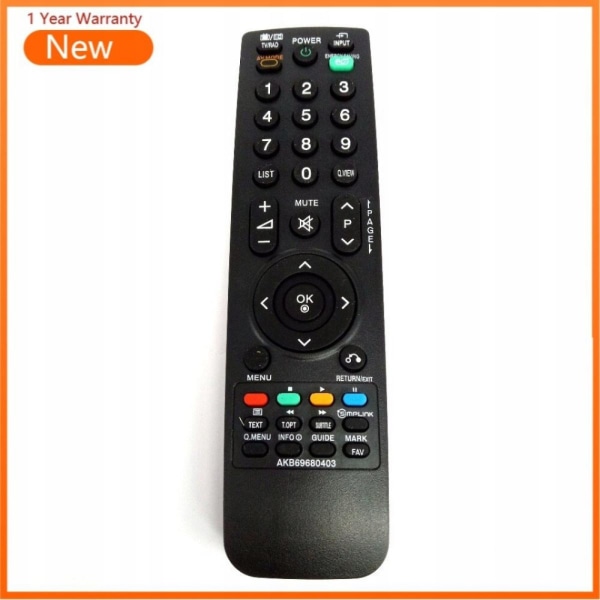 Ersättnings universal TV-fjärrkontroll för LG 32LG2100 32LH2000 32LH3000 32LD32