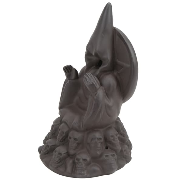 Skull Waterfall Incense Holder New Design Handmade Ceramic Backflow Incense Burner for Bedroom Study Office