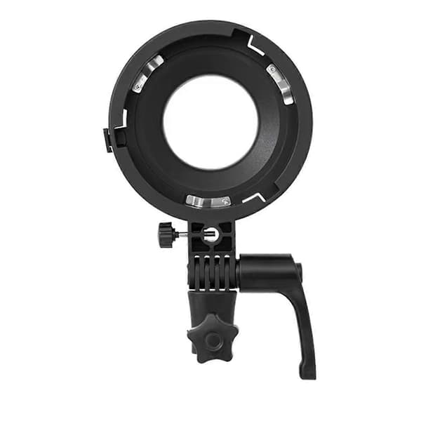Mini Mount til Bowens Mount Adapter Hurtig opsætning til YN150 60/130 60 Softbox MB02 Black