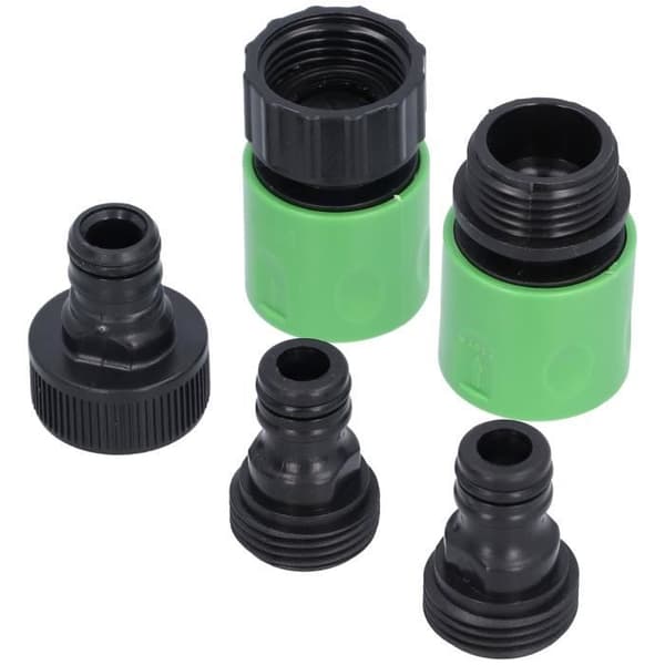 ZERONE Quick Connect puutarhaletkun liitin 3/4 NPT naaras-uros hanaliitin