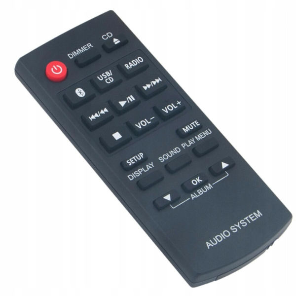 Ersättningsfjärrkontroll Universal för Panasonic SC-HC19 SC-HC29BD SC-HC295 SC-HC395 S