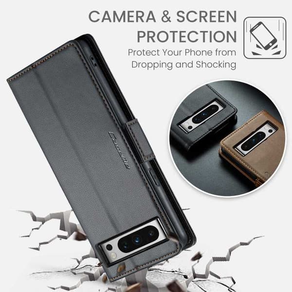 CaseMe Skin Pro-deksel Google Pixel 8 Pro Svart black