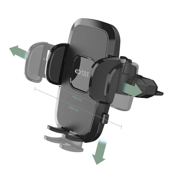 Tech-Protect Mobilholder Til Luftkanal Universal Sort 150