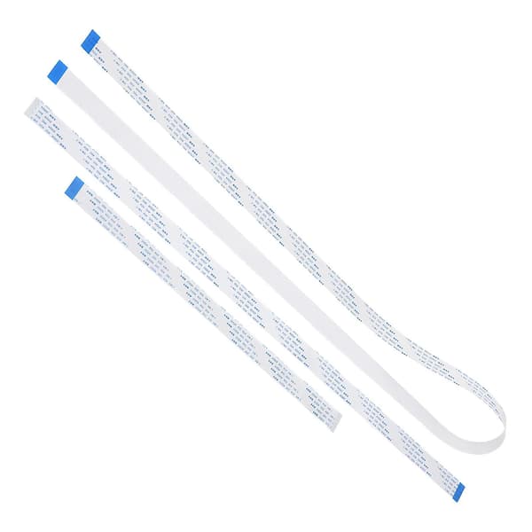 Fictory FFC-kabel 3-pack FFC Platt Flexibel Kabel, 15 Stift, 30cm, 50cm, 100cm, Kamerakabel för Raspberry Pi-modul