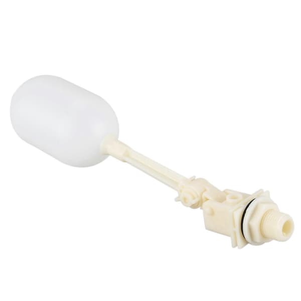 3X Mini DN15 1/2 tomme Spoleboks Flydeventil Tilslutning Påfyldningsventil Flydeventil Hvid White