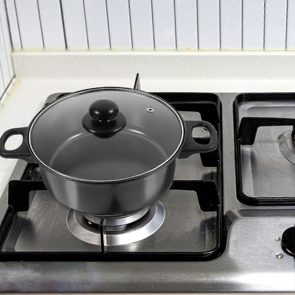 7-delt non-stick støbejerns grydesæt