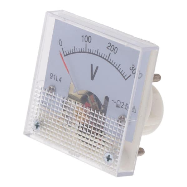 Analogt Voltmeter Analogt Panel Voltmeter 2,5% Fejl 0-300v