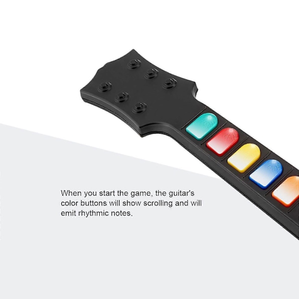 til PC/Playstation 3 Rockband Clone Hero Guitar Hero Spil Trådløs Controller black