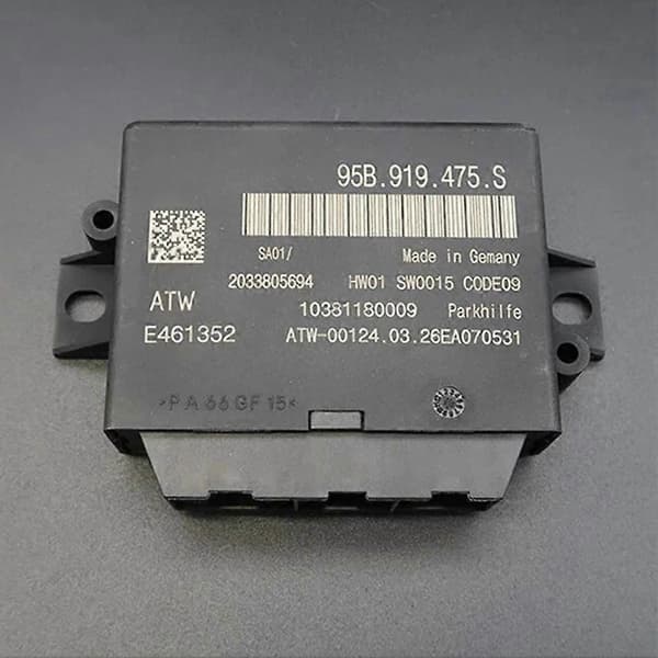 95B919475S, 95B 919 475 S Parkeringsassistent Kontrollenhet Ryggeradarmodul for 982 718 982C 718 Black