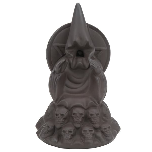 Skull Waterfall Incense Holder New Design Handmade Ceramic Backflow Incense Burner for Bedroom Study Office