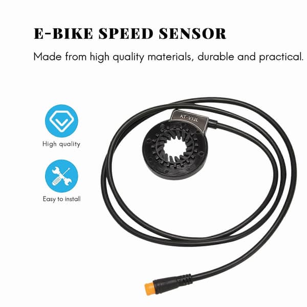 Elektriske cykler PAS Sensor E-cykel Vandtæt Konverteringssæt Dele E-cykel Pas System Assistent Sensor black