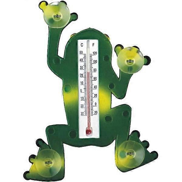 Groda Cartoon Sugtermometer: Inomhus & Utomhus Termometer