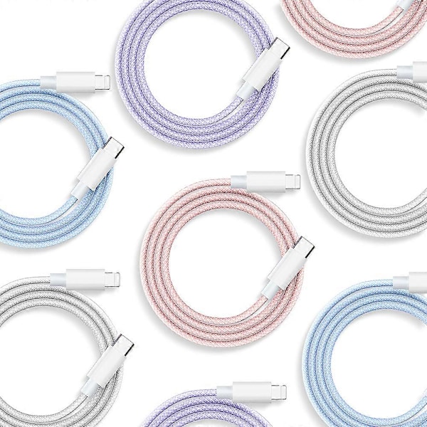 20W PD USB C -kaapeli iPhone 14 13 12 Pro Maxille, nopea USB C -latauskaapeli iPhone 12 Mini Pro Maxille, Data USB Type C -kaapeli 1/ Blue 2M