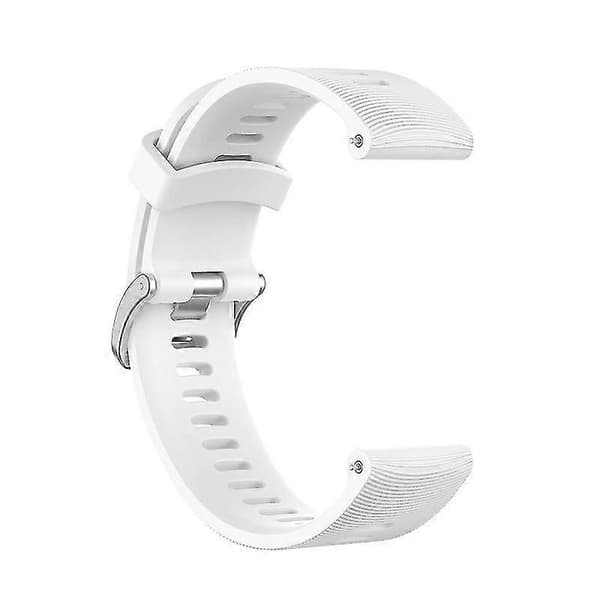Garmin Forerunner 245 Silikone Urrem Udskiftningsrem til Forerunner 245 White