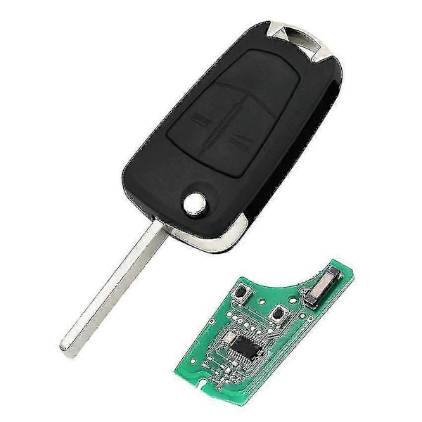 2 Knapper 433mhz Pcf7946/pcf7941 Chip Bil Fjernkontroll Nøkkel For Vauxhall Opel Astra H Zafira B 2005 2006 2007 2008 2009 2010