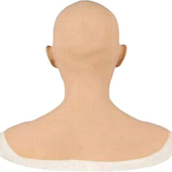Halloween Realistisk Vuxen Kvinnlig Latex Huvudskydd Fancy Cosplay Mask