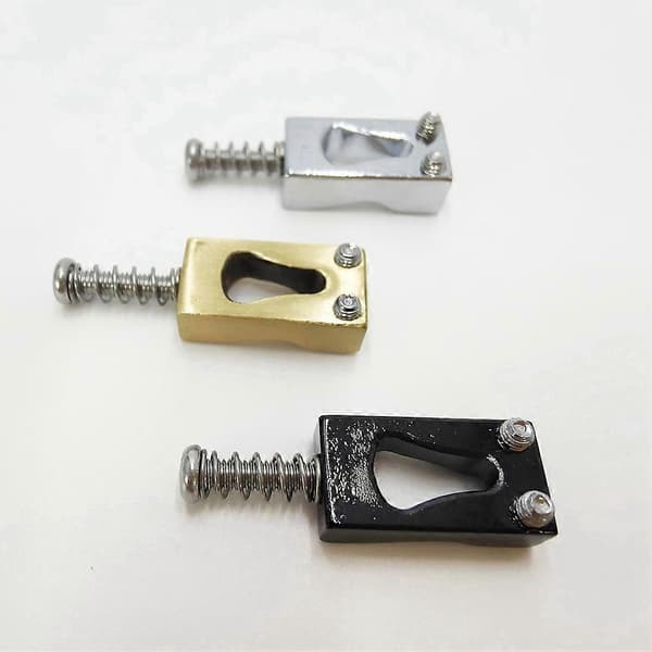10,8 mm elgitarr Gourd Bridge Mässingsstall Sadel Vibratostall Sadel 6-strängad gitarrsadel Silver Silver