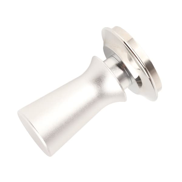 Kaffetamper Kaffepulverpressehammer Rustfrit Stål Konstant Tryk til Kaffetilbehør Sølv 53mm